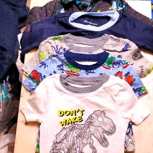 2T dinosaur, shark and batman